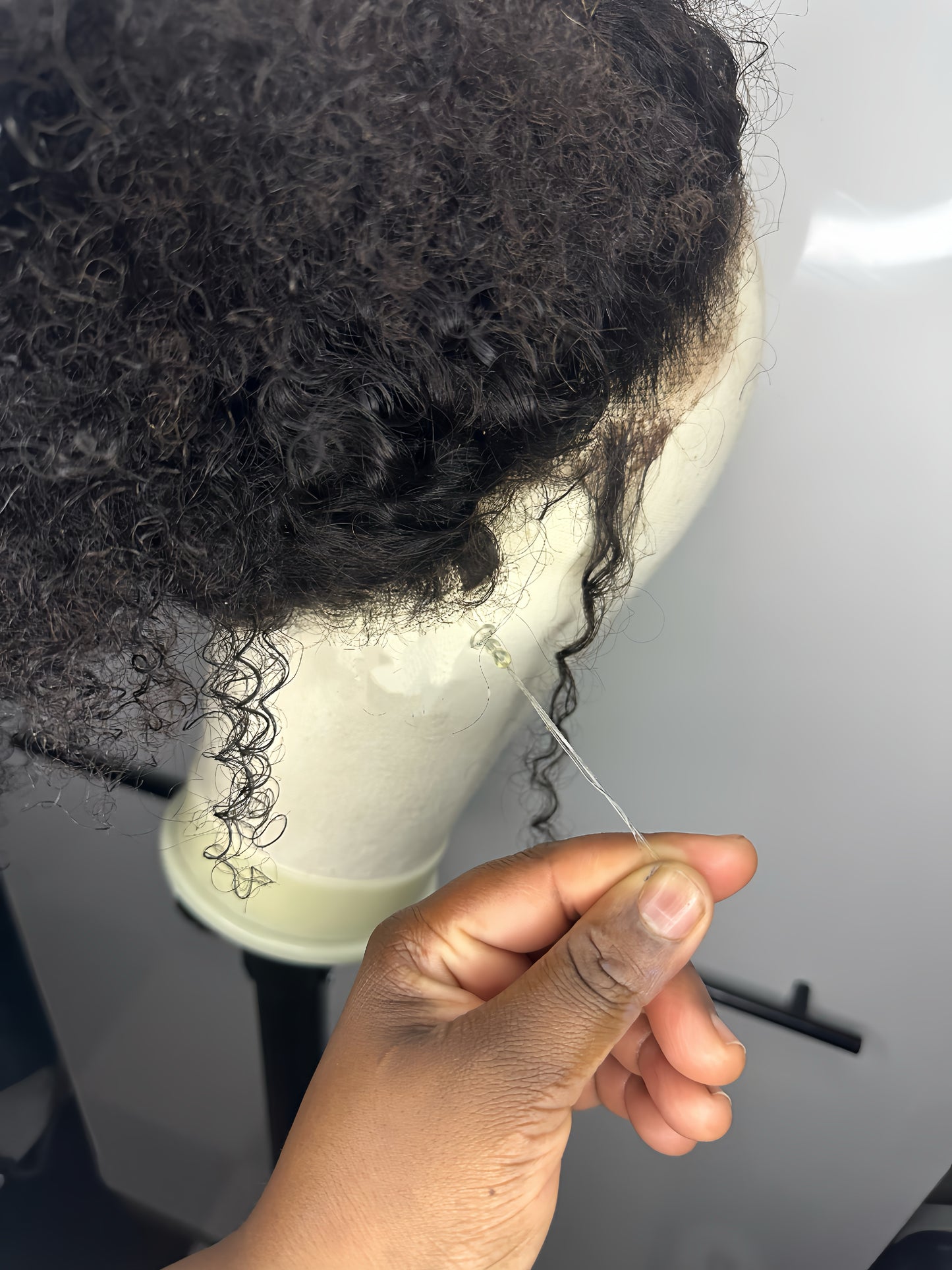 360 HD lace glueless Raw Vietnamese hair wig with invisible drawstrings :Pre-cut,Pre-plucked Lace.